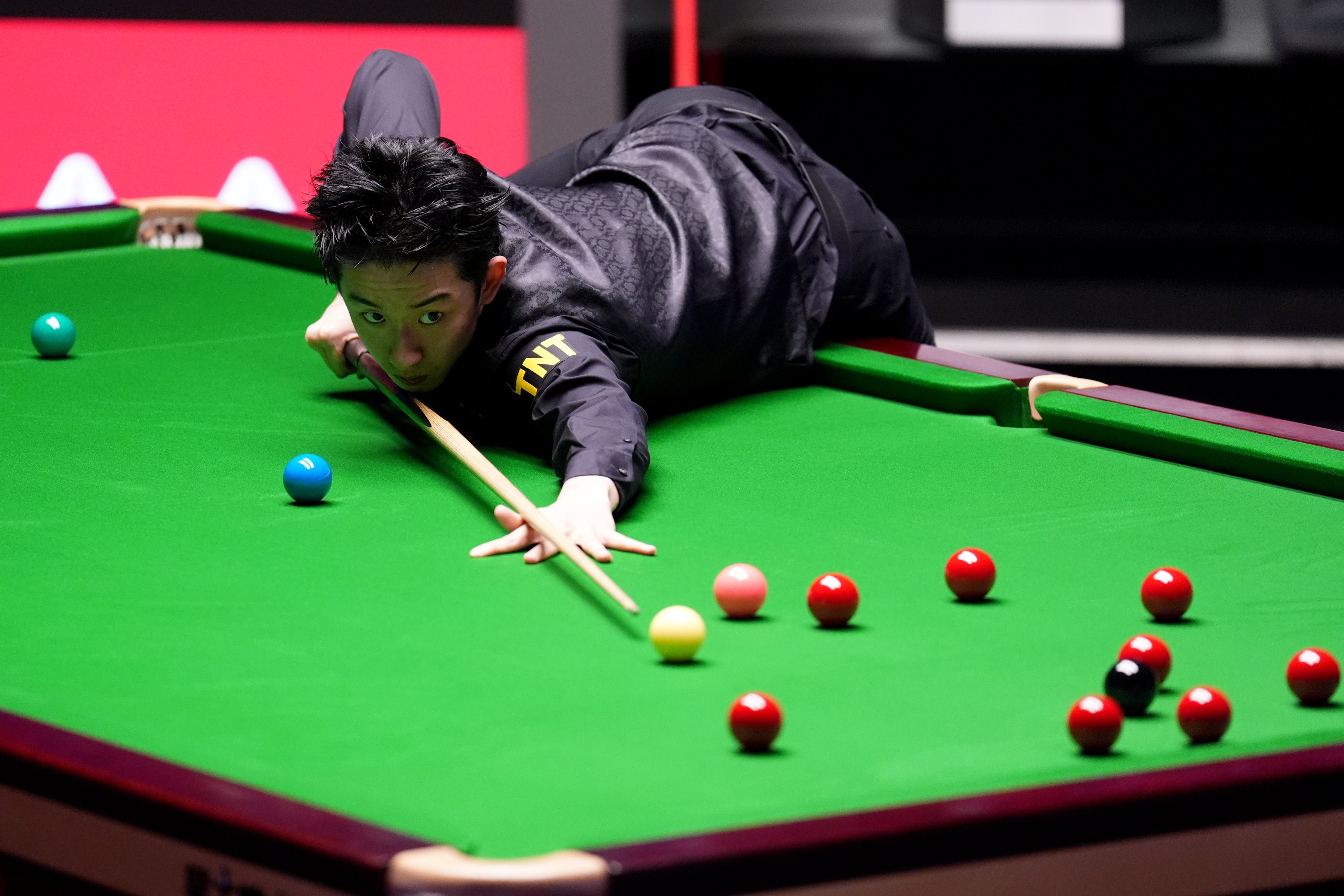 Wu Yize looked unstoppable at times on day one of the final