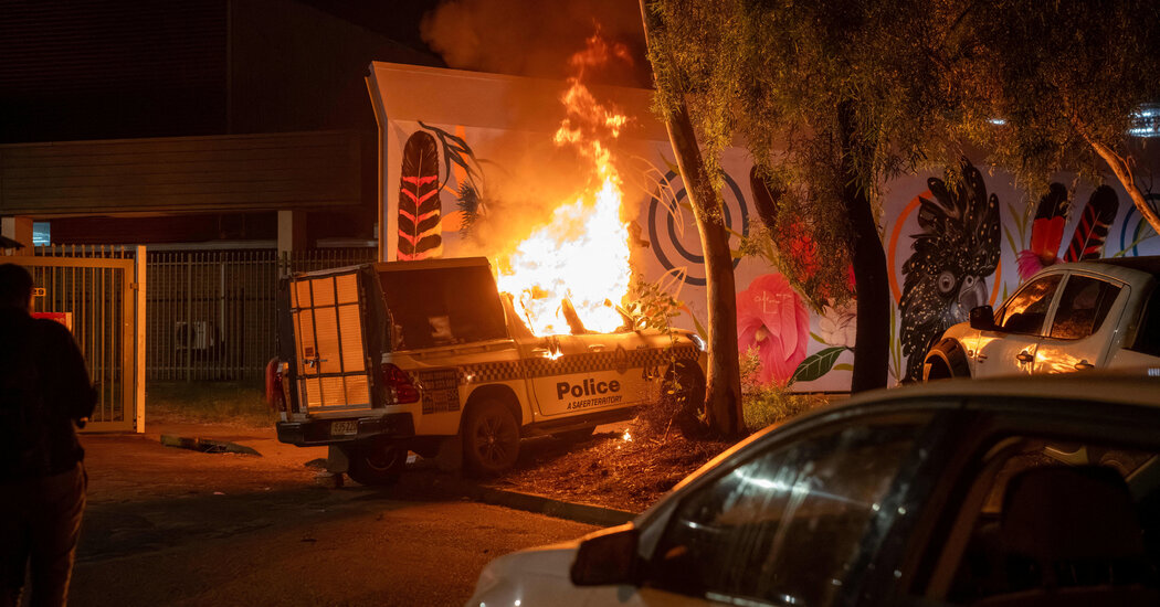 Violence Erupts in Australian Town After Arrest of Suspect in Girl’s Killing