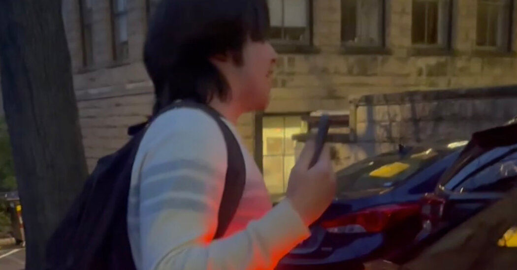 Cornell President’s Car Bumps Into Students After Confrontation Over Gaza