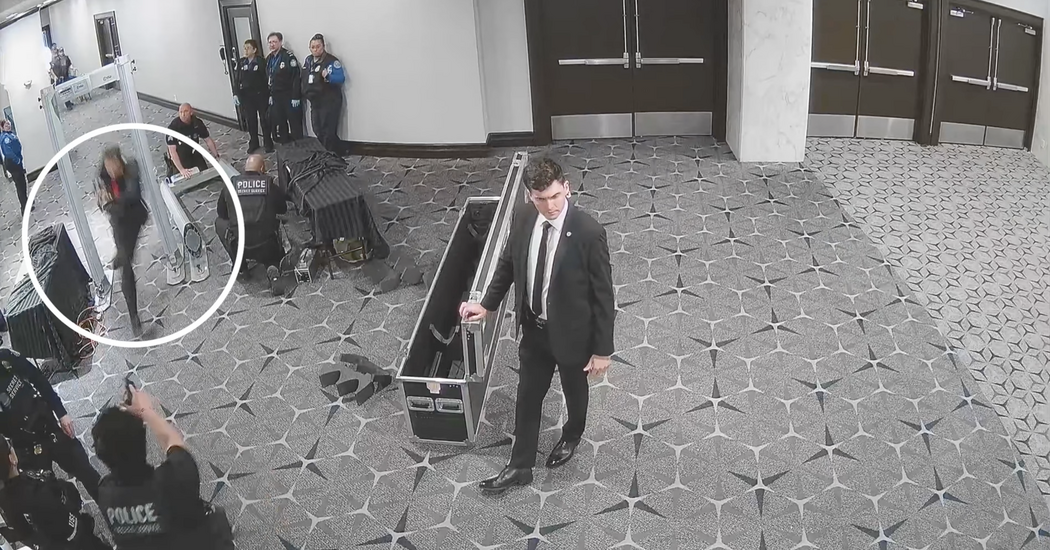 Authorities Release Video of Gunman in White House Correspondents’ Dinner Attack