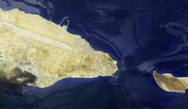 Video and satellite photos show Iran war oil spill on Persian Gulf island :: WRAL.com