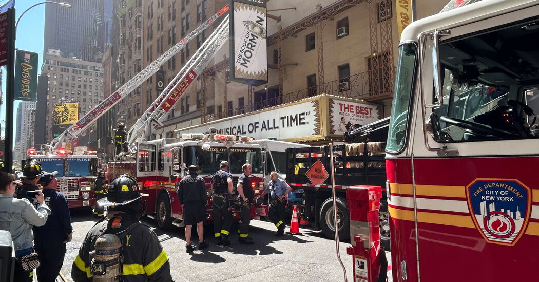 Electrical Fire at Broadway Theater Closes ‘Book of Mormon’ Indefinitely