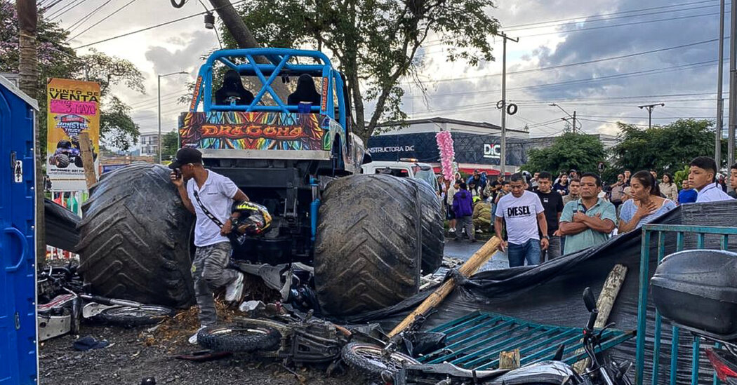 Monster Truck Drives Into Crowd in Colombia, Killing 3