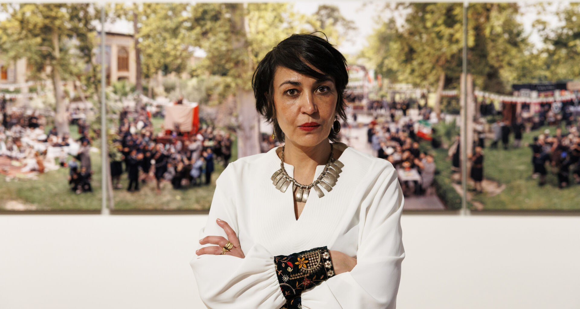 Azadeh Akhlaghi.