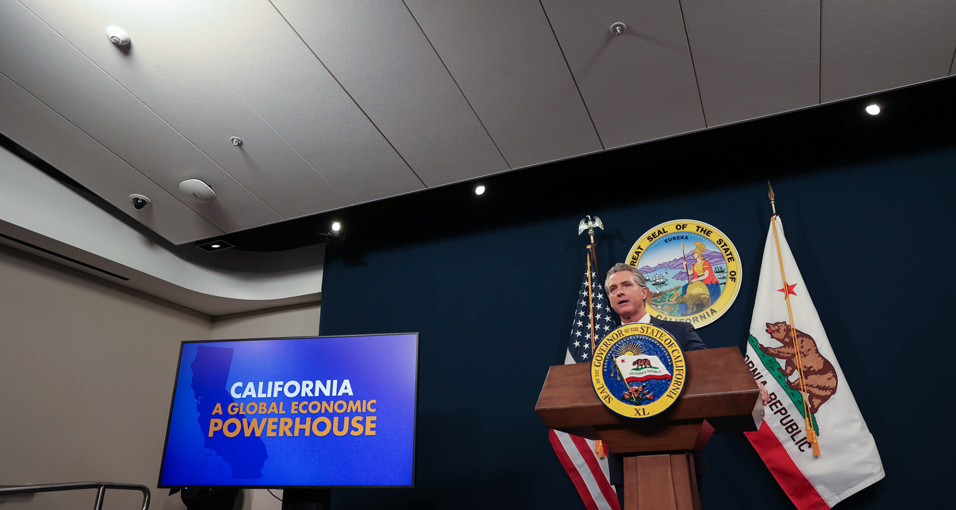Newsom's final budget: Cuts now, save for AI bust
