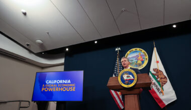 Newsom's final budget: Cuts now, save for AI bust