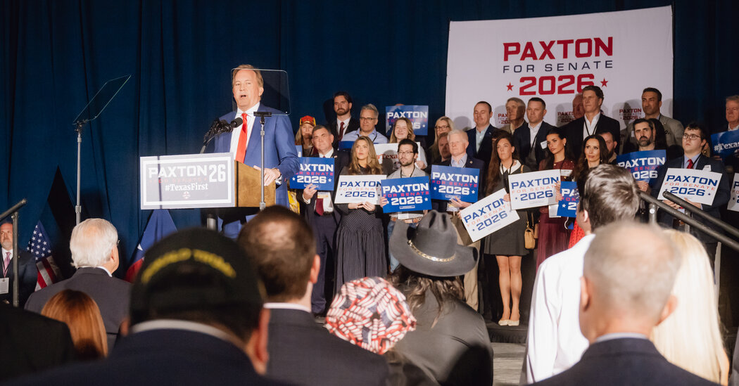 Can Ken Paxton Win a Senate Primary in Texas Without His Biggest Donors?