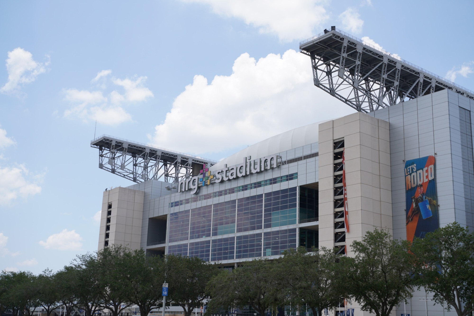 NRG Stadium in Houston, on Wednesday, July 10, 2024. The stadium will host seven matches.