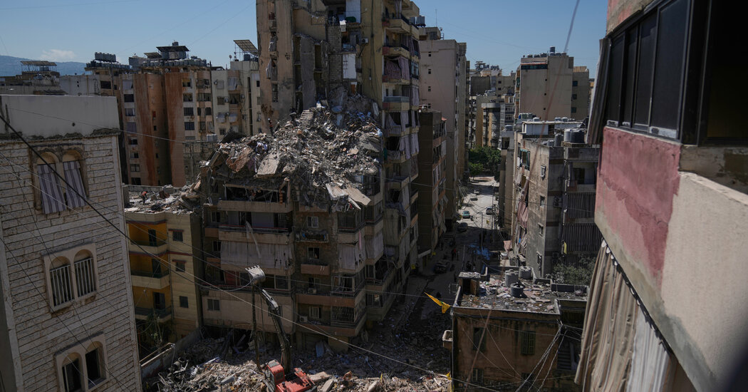 Israel Says It Killed a Hezbollah Chief Near Beirut, Testing the Truce