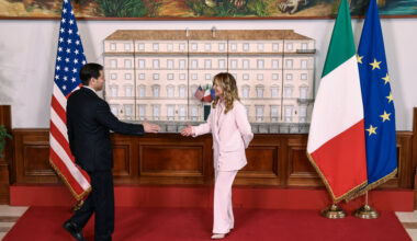 Rubio Meets Meloni as U.S.-Italy Relations Strained and Trump’s Attacks on Pope