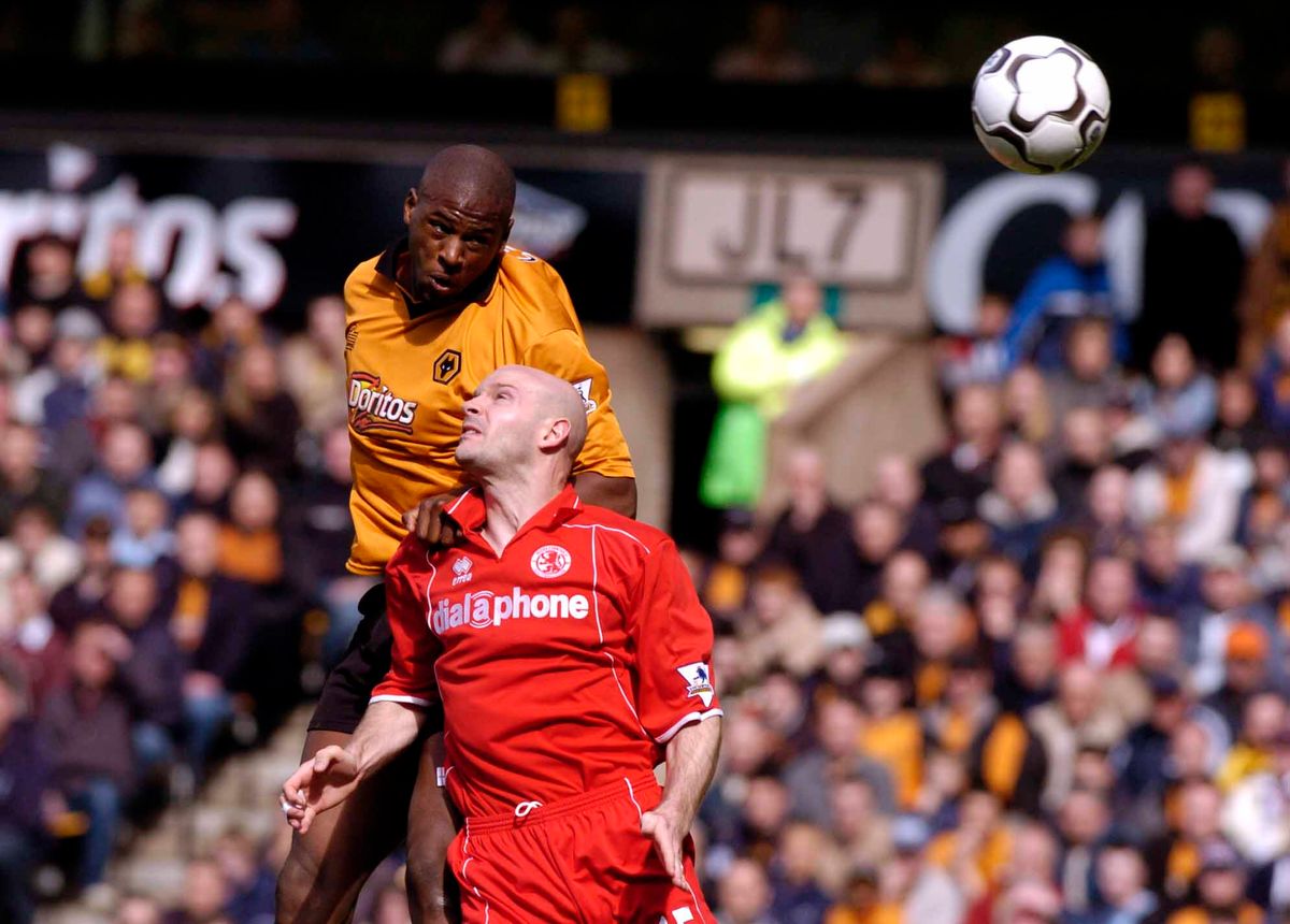Danny Mills spent the 2003-04 season on loan with Middlesbrough.