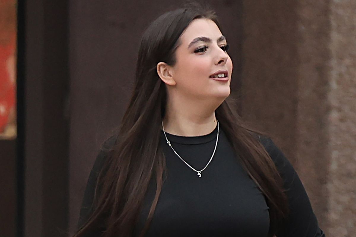Faith Smyth outside Liverpool Crown Court