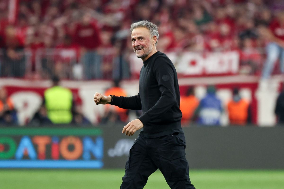 PSG manager Luis Enrique
