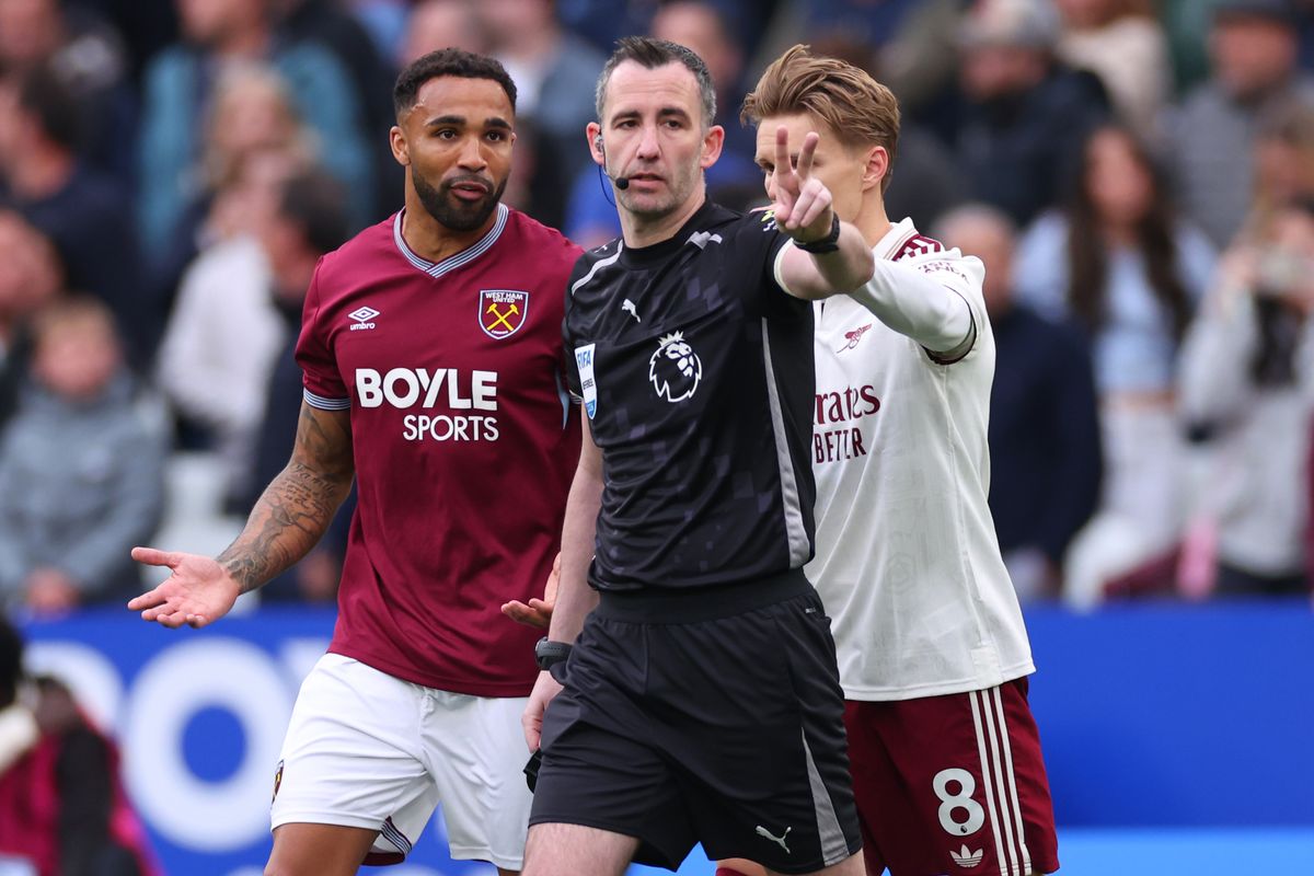 Callum Wilson thought he'd bagged an equaliser for West Ham - only to see VAR rule it out