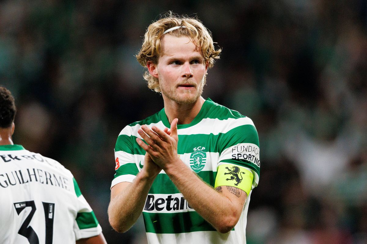 Morten Hjulmand of Sporting CP