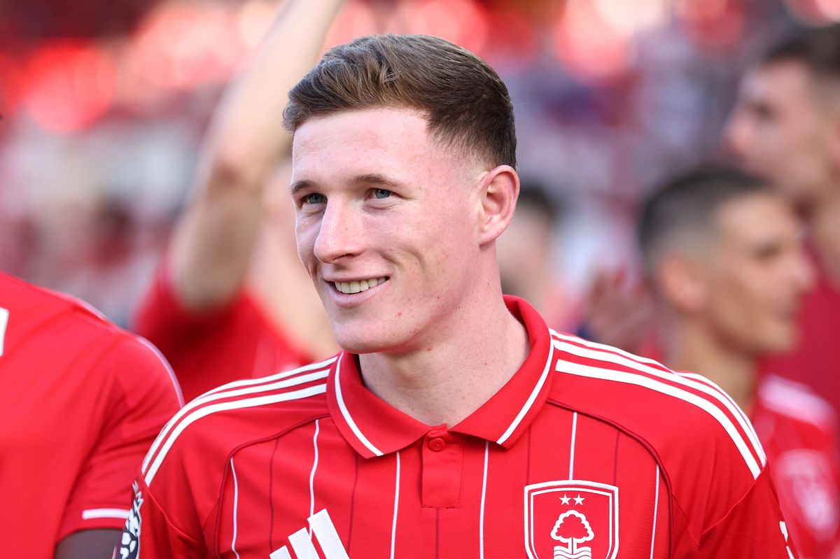Elliot Anderson of Nottingham Forest looks on after the Premier League match between Nottingham Forest and Bournemouth