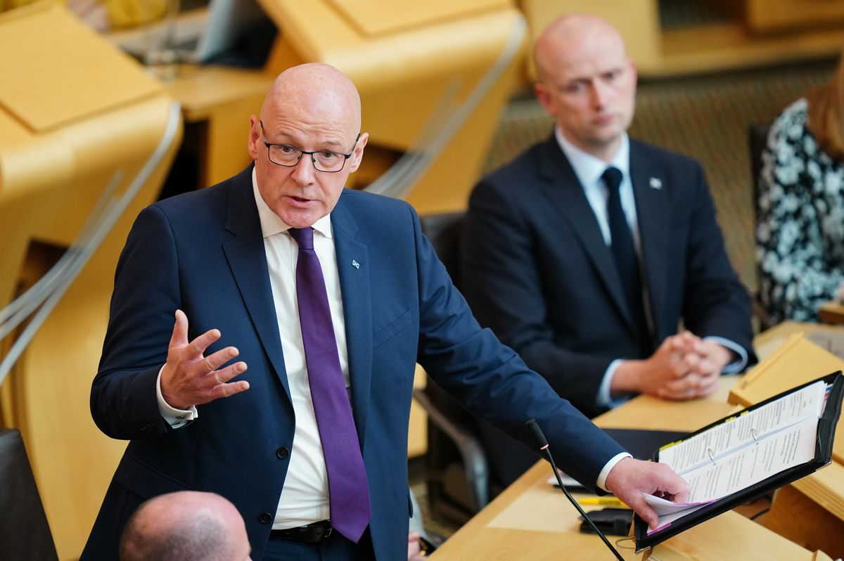 John Swinney made a demand for an IndyRef2 a central part of his reelection campaign