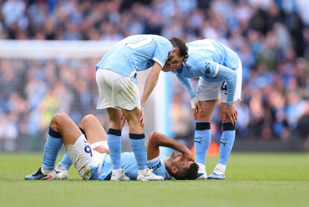Rodri is set to miss Manchester City's clash at Burnley.