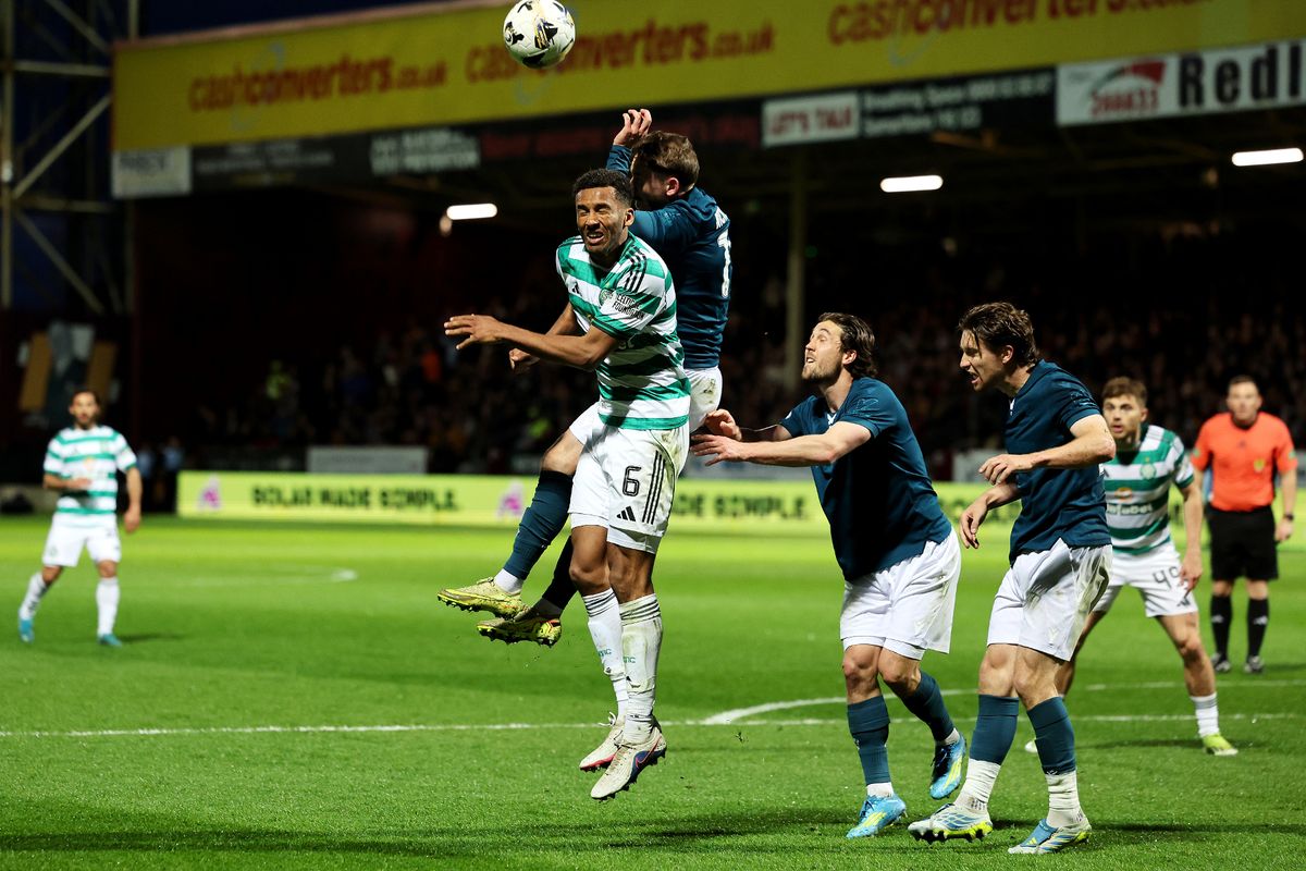 Nicholson was penalised for handball