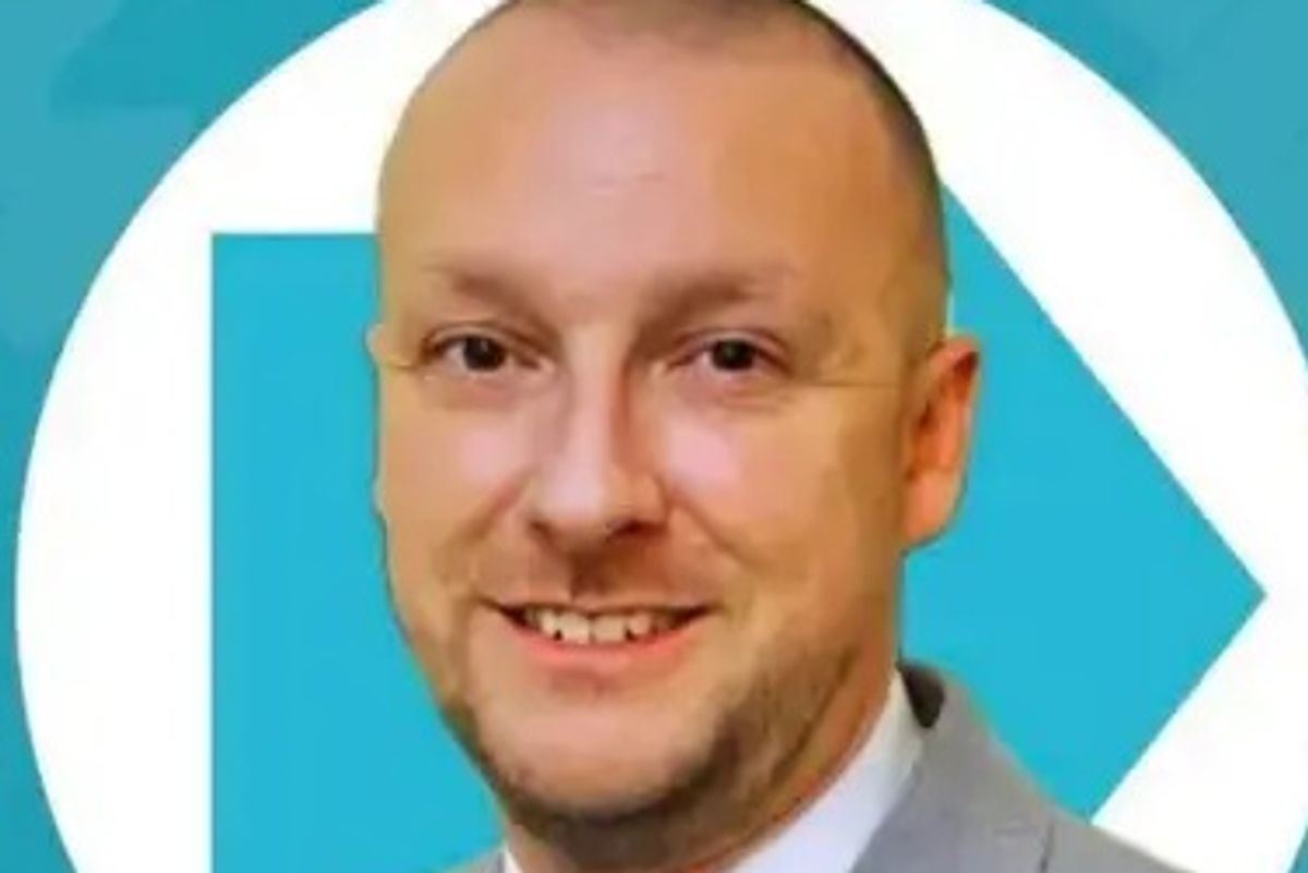Cllr Stephen Mousdell is the new Reform UK councillor for Haydock Park in St Helens 