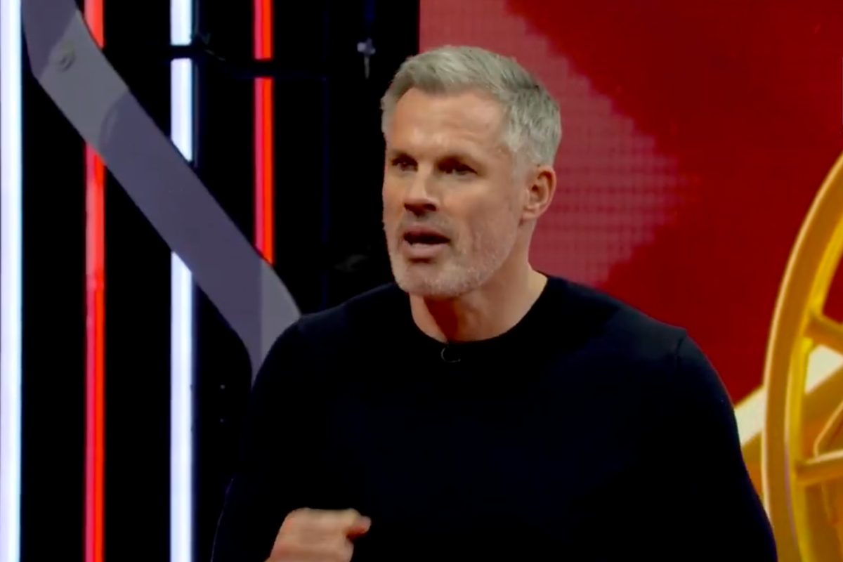 Jamie Carragher speaking on Sky Sports