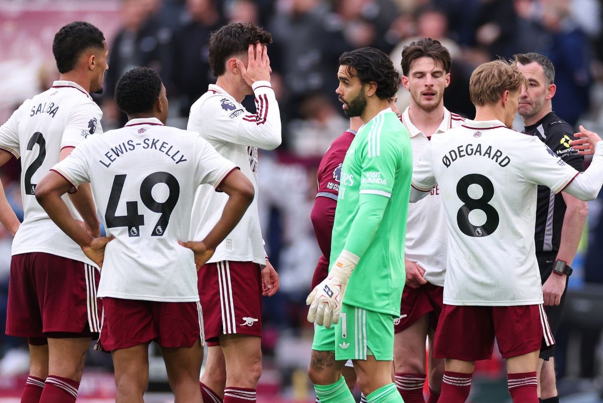VAR overturned a West Ham equaliser in injury time against Arsenal