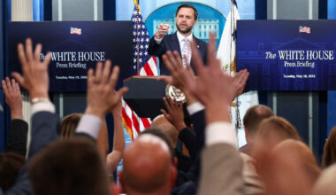 At White House briefing, Vance says Iran war won’t be 'forever'