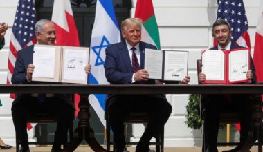 Trump links Abraham Accords to Iran deal
