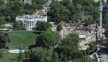 Trump ballroom security funding blocked by Senate parliamentarian