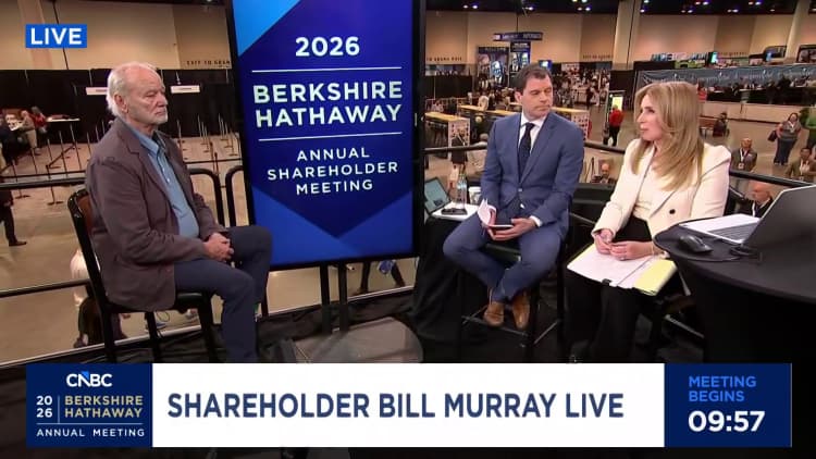 Actor Bill Murray says Greg Abel is 'very friendly'