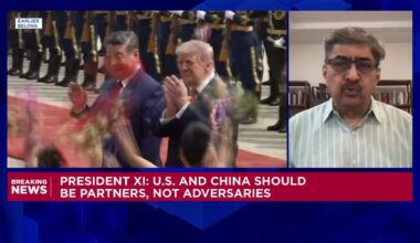 "Trump 'little weakened' by Iran going into talks with China"