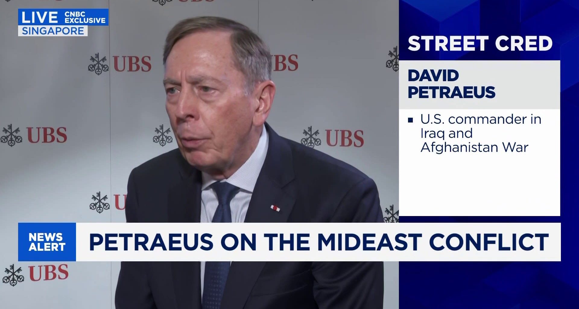 Iran blinking on Strait of Hormuz, but bigger issues remain: Petraeus