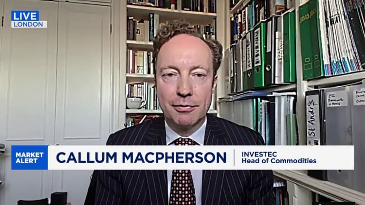 Oil prices unlikely to fall back to pre-war levels anytime soon, says Investec's Callum Macpherson