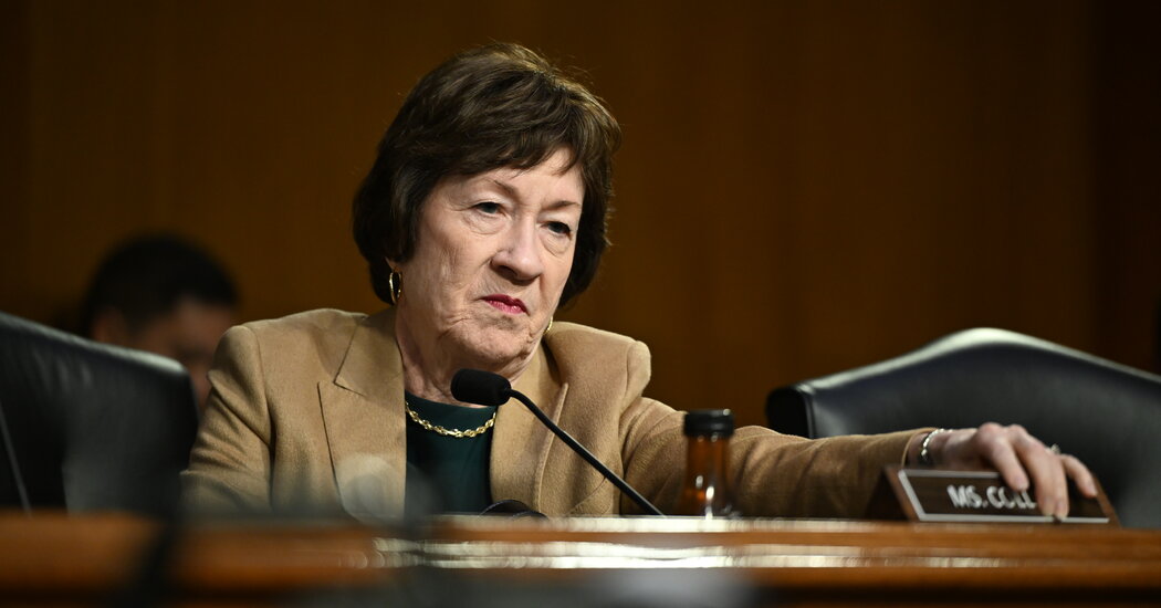 Susan Collins Says She Has Long Had a Benign Tremor