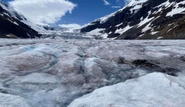 Man dies after falling into glacier crevasse in Jasper National Park