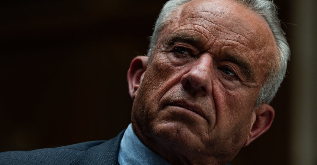 RFK Jr. Is Driving a Vast Inquiry Into Vaccines, Despite His Public Silence