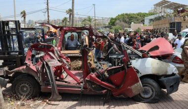 12 people killed in expanded Israeli attacks targeting cars in Lebanon