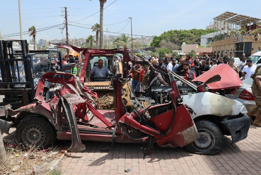 12 people killed in expanded Israeli attacks targeting cars in Lebanon