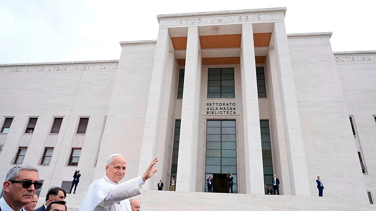 Pope decries rise of AI-directed warfare, saying it leads to a spiral of annihilation
