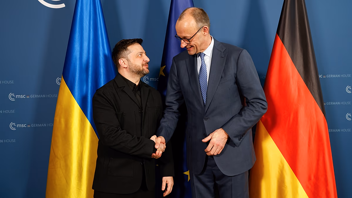 Merz proposes 'associate EU membership' for Ukraine, with mutual assistance