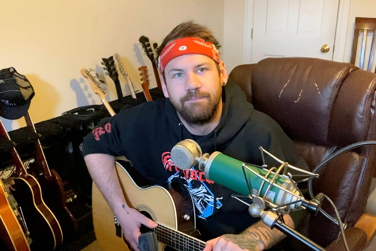 Rock singer’s wife of 14 years reacts after he comes out as ‘proudly gay man’