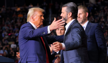 Trump says he may miss son’s wedding because of Iran