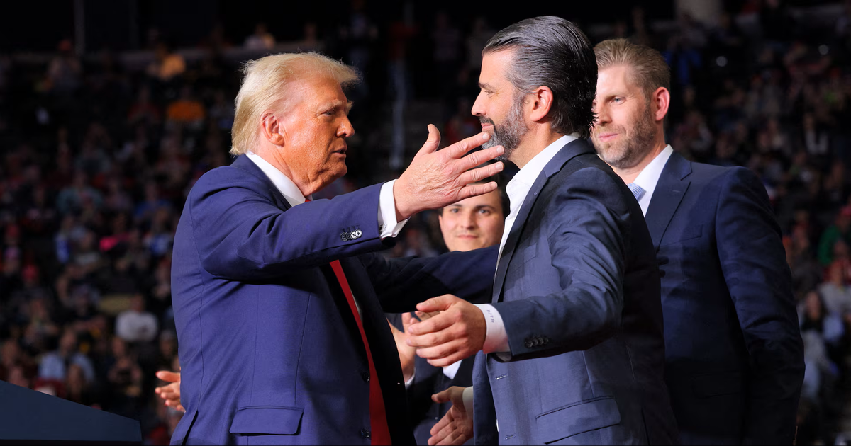 Trump says he may miss son’s wedding because of Iran