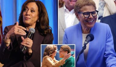 Kamala Harris endorses Karen Bass for LA mayor