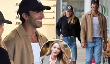 Justin Baldoni all smiles in first sighting since Blake Lively settlement