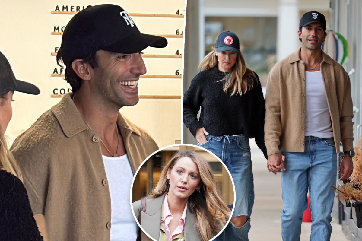 Justin Baldoni all smiles in first sighting since Blake Lively settlement