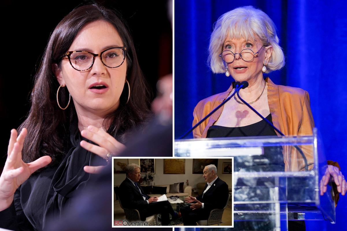 CBS News boss Bari Weiss blindsides Lesley Stahl over Netanyahu interview: report