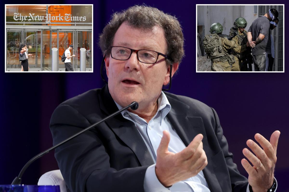 Nick Kristof’s Israel abuse claims spark civil war at New York Times