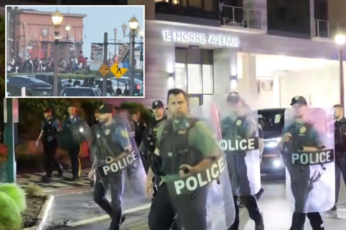 Hundreds of young people take over NJ beach town, sparking chaos and curfew ahead of Memorial Day weekend