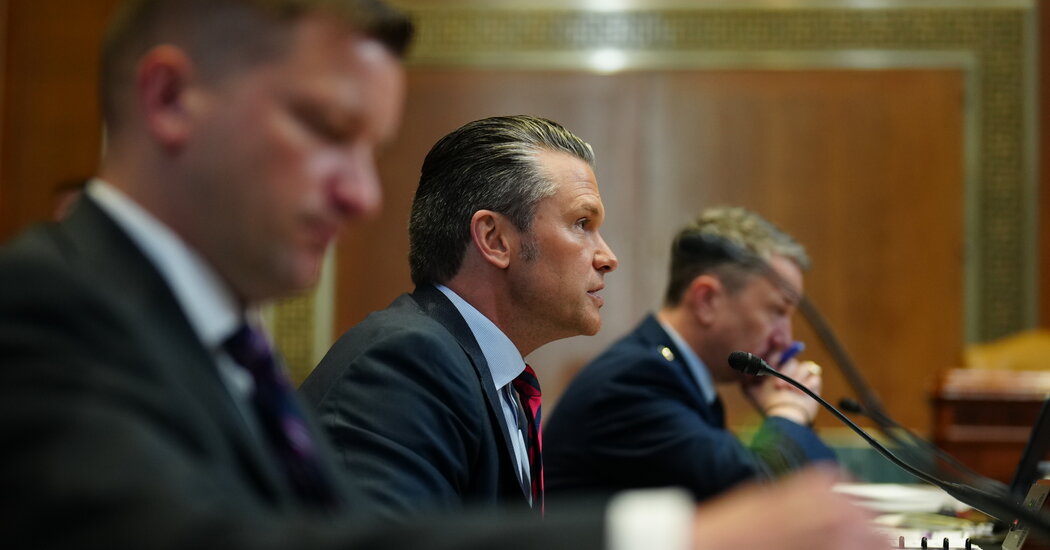 Trump Live Updates: Pentagon Puts Cost of Iran War at $29 Billion During Hegseth Hearing